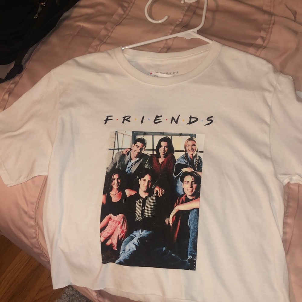 Friends TV Show Cropped Womens Tee